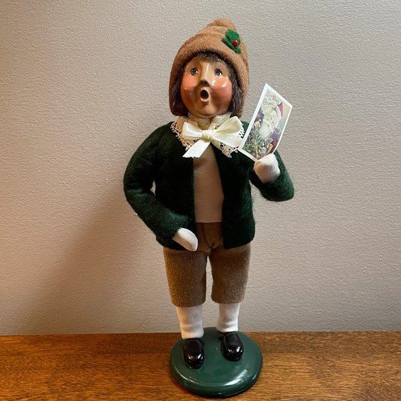 Buyers Choice Ltd. 1995 The Carolers - Boy With Christmas Card - Picture 2 of 8